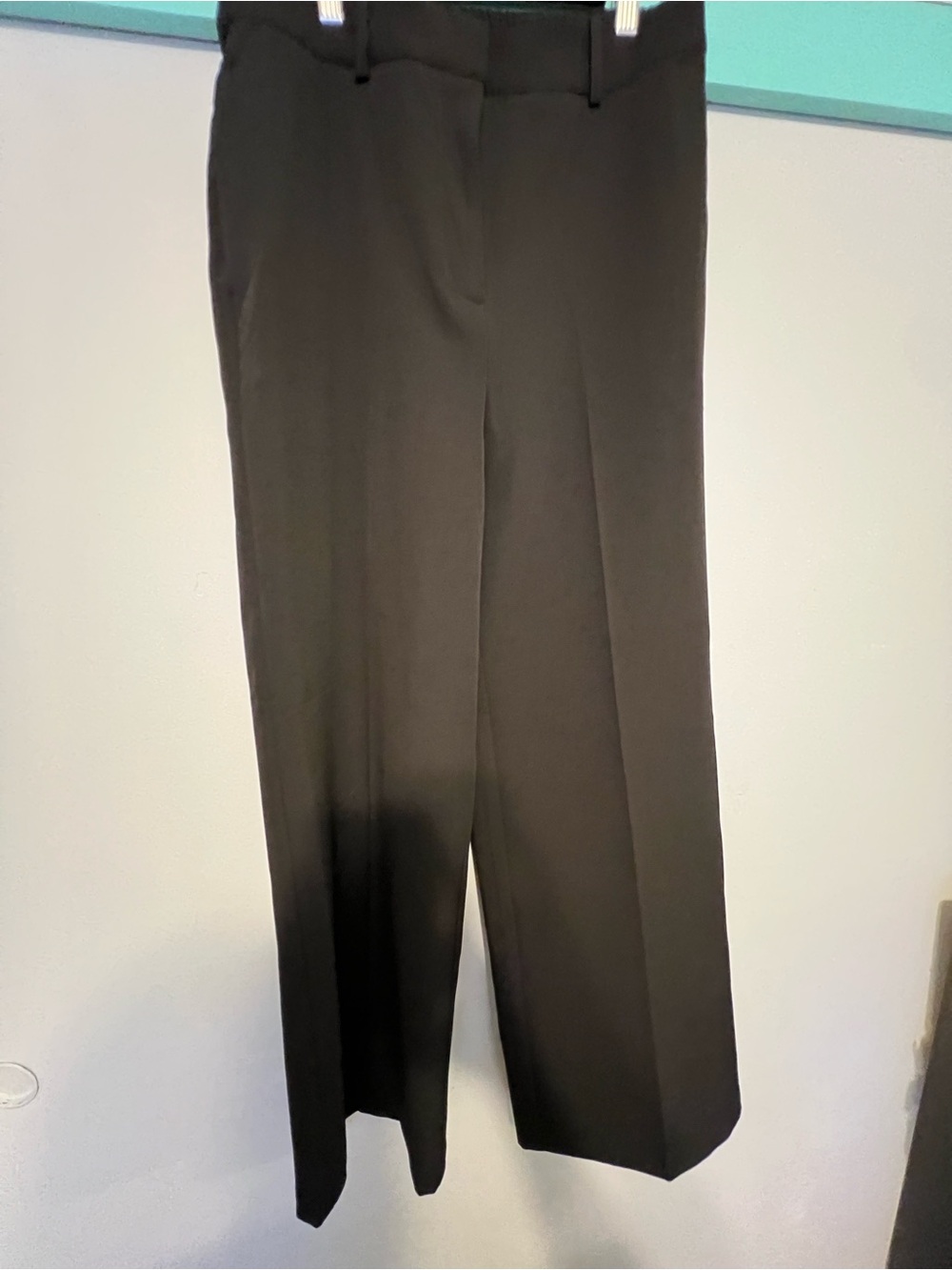 Bailey 44 Black Wide Leg Pull-On Dress Pants Size Medium Career Office